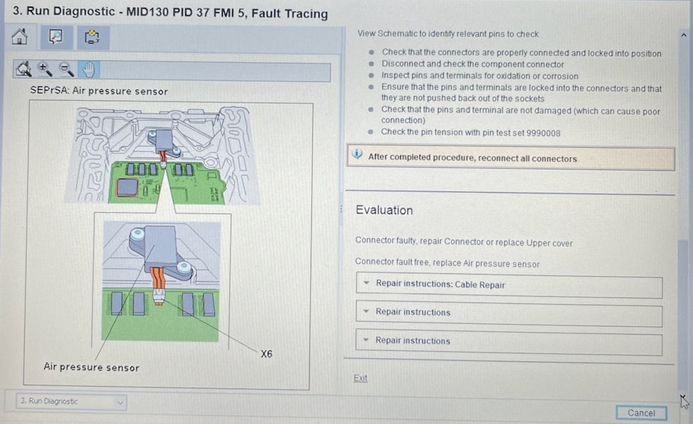 Buy ZTech I-SHIFT Pressure Sensor Repair Kit 21068286 for Volvo VNL / Volvo D13 Online in USA at Best Price - Zorka Impex