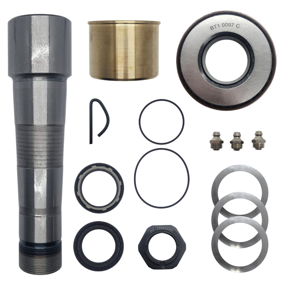 Buy 85108338 King Pin Repair Kit for Volvo VNL/Volvo D13 (with Brass Bushing and bearing) Online in USA at Best Price - Zorka Impex