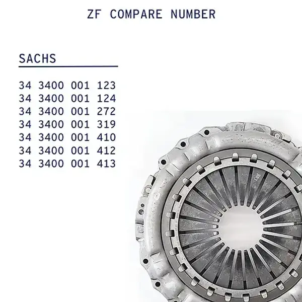 Buy SACHS Clutch Kit for Volvo VNL / Volvo D13 with I-SHIFT Transmission AT02612D Online in USA at Best Price - Zorka Impex