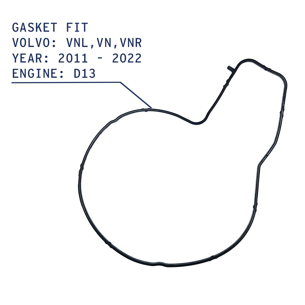 Buy 21103569 22658275 Rubber Moulding for Water Pump Volvo D13 | Gasket for Mack MP8 Water Pump Online in USA at Best Price - Zorka Impex