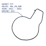 21103569 22658275 Rubber Moulding for Water Pump Volvo D13 | Gasket for Mack MP8 Water Pump